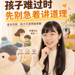 孩子难过时，先别着急讲道理